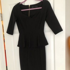 Kardashian Kollection Pencil Peplum Dress